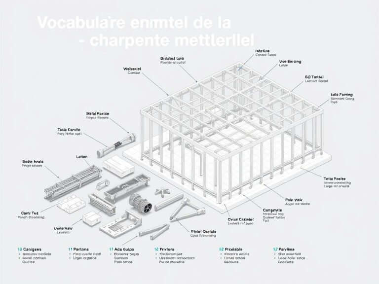 Terminologie charpente métallique